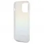 Kryt Guess IML Faceted Mirror na Apple iPhone 13 Pro Elegantní  Duhové disco 