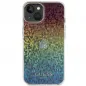 Kryt Guess IML Faceted Mirror na Apple iPhone 15 Elegantní  Duhové disco 