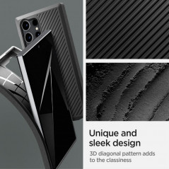 Kryt Spigen Core Armor na Samsung Galaxy S24 ULTRA Elegantní  Matná černá 