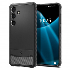 Kryt Spigen Rugged Armor na Samsung Galaxy S24 Uhlíkové vlákno, Elegantní  Matná černá