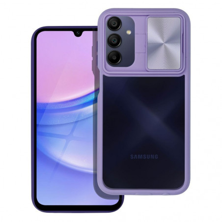 Kryt Slider na Samsung Galaxy A15 LTE Fialový (Purple) 