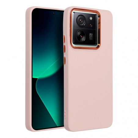 Kryt FRAME na XIAOMI 13T Elegantní  Pudrově růžový 