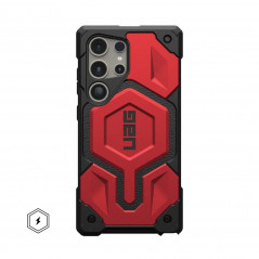 Kryt Urban Armor Gear Monarch Pro na Samsung Galaxy S24 ULTRA MagSAFE  Magnet crimson