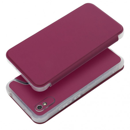 Peněženkové pouzdro Piano Book na XIAOMI Redmi 9A Purpurový