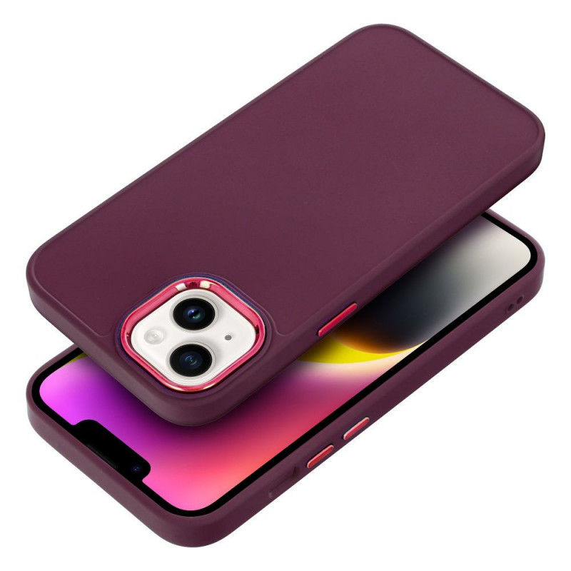 Kryt FRAME na XIAOMI Redmi Note 8T Elegantní  Fialový (Purple) 