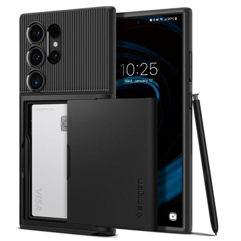 Kryt Spigen Slim Armor CS na Samsung Galaxy S24 ULTRA Černý 