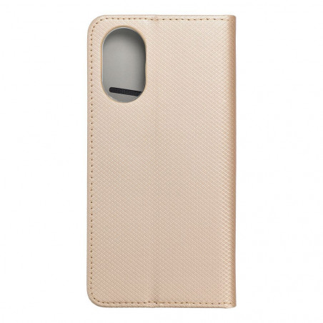 Peněženkové pouzdro Smart Case Book na Oppo A38 Zlatý