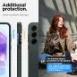 Kryt Spigen  Liquid Air na Samsung Galaxy A55 Temně zelená 