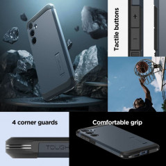 Kryt Spigen Tough Armor na Samsung Galaxy A55 Metalická břidlicově šedá 