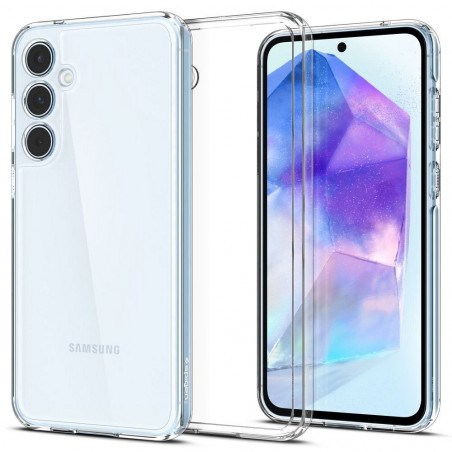 Kryt Spigen Ultra Hybrid na Samsung Galaxy A55 Křišťálově čistý  Průhledný