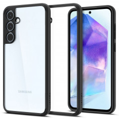 Kryt Spigen Ultra Hybrid na Samsung Galaxy A55 Křišťálově čistý  Matná černá