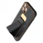 Kryt LEATHER Case Kickstand na Samsung Galaxy S20 FE Černý 