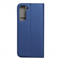 Peněženkové pouzdro Smart Case Book na Samsung Galaxy S21 5G Tmavší modrý 