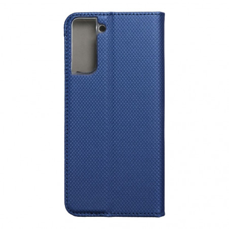 Peněženkové pouzdro Smart Case Book na Samsung Galaxy S21 Plus 5G Tmavší modrý 