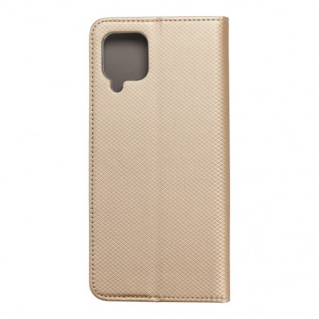 Peněženkové pouzdro Smart Case Book na Samsung Galaxy M12 Zlatý 