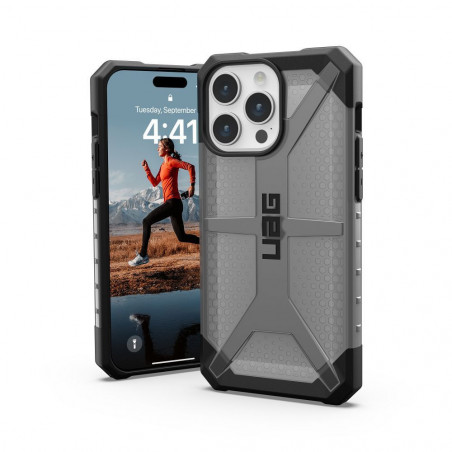 Kryt Urban Armor Gear Plasma na Apple iPhone 15 Pro Max Popelavý