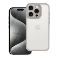 Kryt VARIETE na Apple iPhone 15 Pro Elegantní  Ocelový