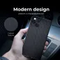 Peněženkové pouzdro LUNA Book Carbon na XIAOMI 13 Pro Uhlíkové vlákno, Elegantní  Černý 