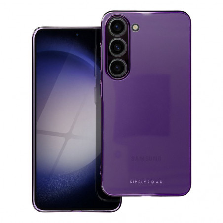 Kryt Roar Pure Simple Fit  na Samsung Galaxy S23 5G Fialový (Purple)