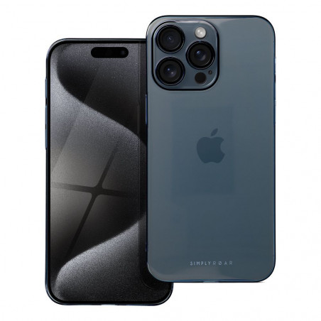 Kryt Roar Pure Simple Fit  na Apple iPhone 15 Pro Max Tmavší modrý