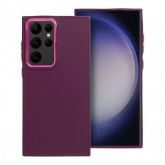 Kryt FRAME na Samsung Galaxy S23 Ultra 5G Elegantní  Fialový (Purple) 