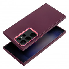 Kryt FRAME na Samsung Galaxy S23 Ultra 5G Elegantní  Fialový (Purple) 