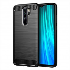 Kryt Carbon na XIAOMI Redmi Note 8 Pro Elegantní  Černý 