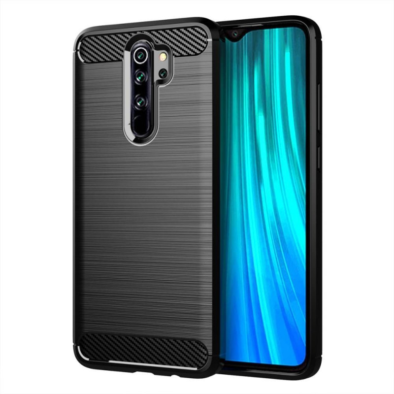 Kryt Carbon na XIAOMI Redmi Note 8 Pro Elegantní  Černý 