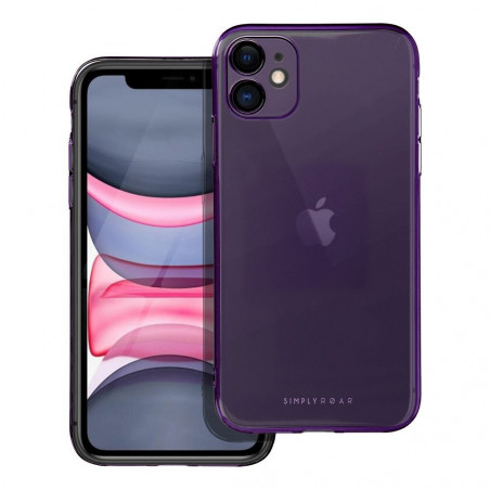 Kryt Roar Pure Simple Fit  na Apple iPhone 11 Fialový (Purple)