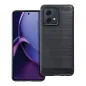 Kryt Carbon na Motorola Moto G84 Elegantní  Černý 