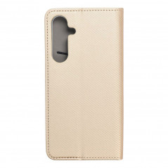 Peněženkové pouzdro Smart Case Book na Samsung Galaxy S24 PLUS Zlatý 