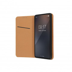 Peněženkové pouzdro Leather case SMART PRO na Samsung Galaxy S24 PLUS Elegantní  Hnědý 