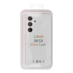 Kryt CLEAR 2mm BOX na Samsung Galaxy S24 Průhledný 