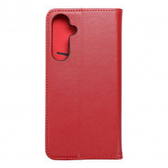 Peněženkové pouzdro Leather case SMART PRO na Samsung Galaxy S23 FE Elegantní  Vinově červený 