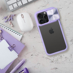 Kryt Slider na Apple iPhone 12 Fialový (Purple) 