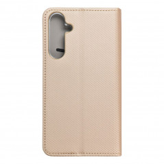 Peněženkové pouzdro Smart Case Book na Samsung Galaxy A55 Zlatý 