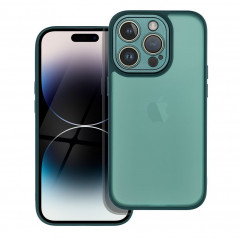 Kryt VARIETE na Apple iPhone 14 Pro Elegantní  Tmavě zelený 