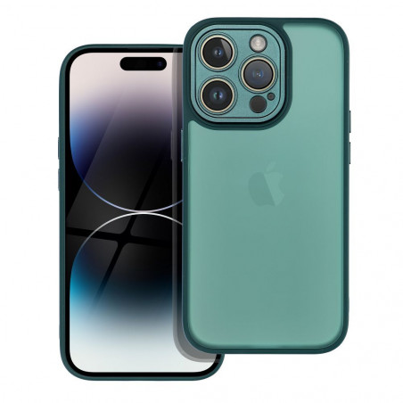 Kryt VARIETE na Apple iPhone 14 Pro Elegantní  Tmavě zelený