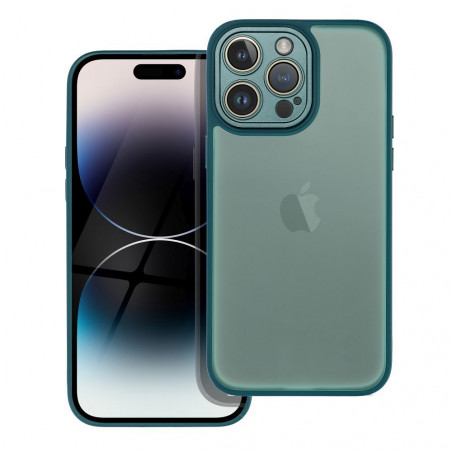 Kryt VARIETE na Apple iPhone 14 Pro Max Elegantní  Tmavě zelený