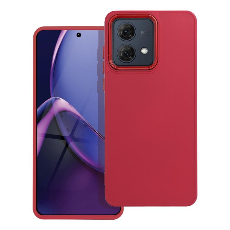 Kryt FRAME na Motorola Moto G84 Elegantní  Purpurový 