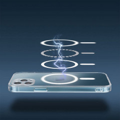 Kryt Clear Mag Cover na Samsung Galaxy S23 FE MagSAFE  Průhledný 