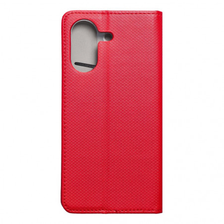 Peněženkové pouzdro Smart Case Book na XIAOMI Redmi 13C Červený 