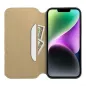 Peněženkové pouzdro Dual Pocket book na Samsung Galaxy A25 5G Zlatý 