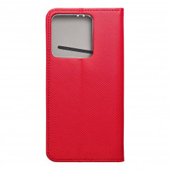 Peněženkové pouzdro Smart Case Book na XIAOMI Redmi Note 13 5G Červený 