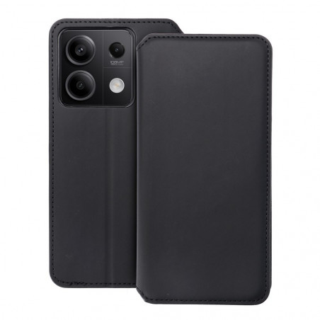 Peněženkové pouzdro Dual Pocket book na XIAOMI Redmi Note 13 5G Černý