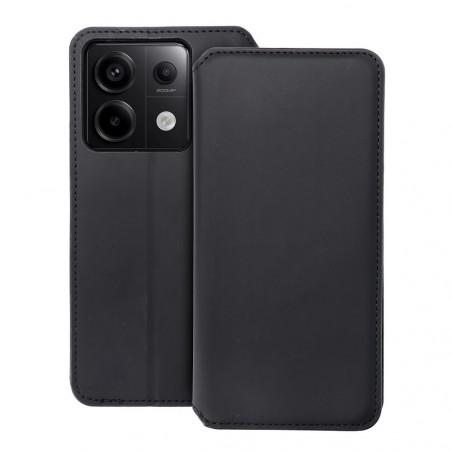 Peněženkové pouzdro Dual Pocket book na XIAOMI Redmi Note 13 Pro 5G Černý 