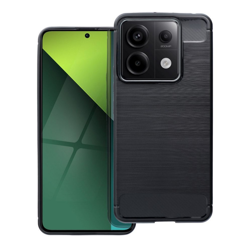 Kryt Carbon na XIAOMI Redmi Note 13 Pro 5G Elegantní  Černý 