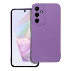 Kryt Roar Luna na Samsung Galaxy A35 Jednobarevný, Stylový, Estetický doplněk  Fialový (Violet) 