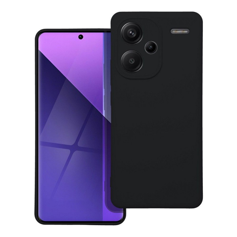 Kryt Silicone na XIAOMI Redmi Note 13 Pro Plus 5G Elegantní  Černý 