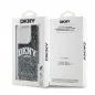 Kryt DKNY Liquid Glitters Arch Logo na Apple iPhone 13 Pro Černý 